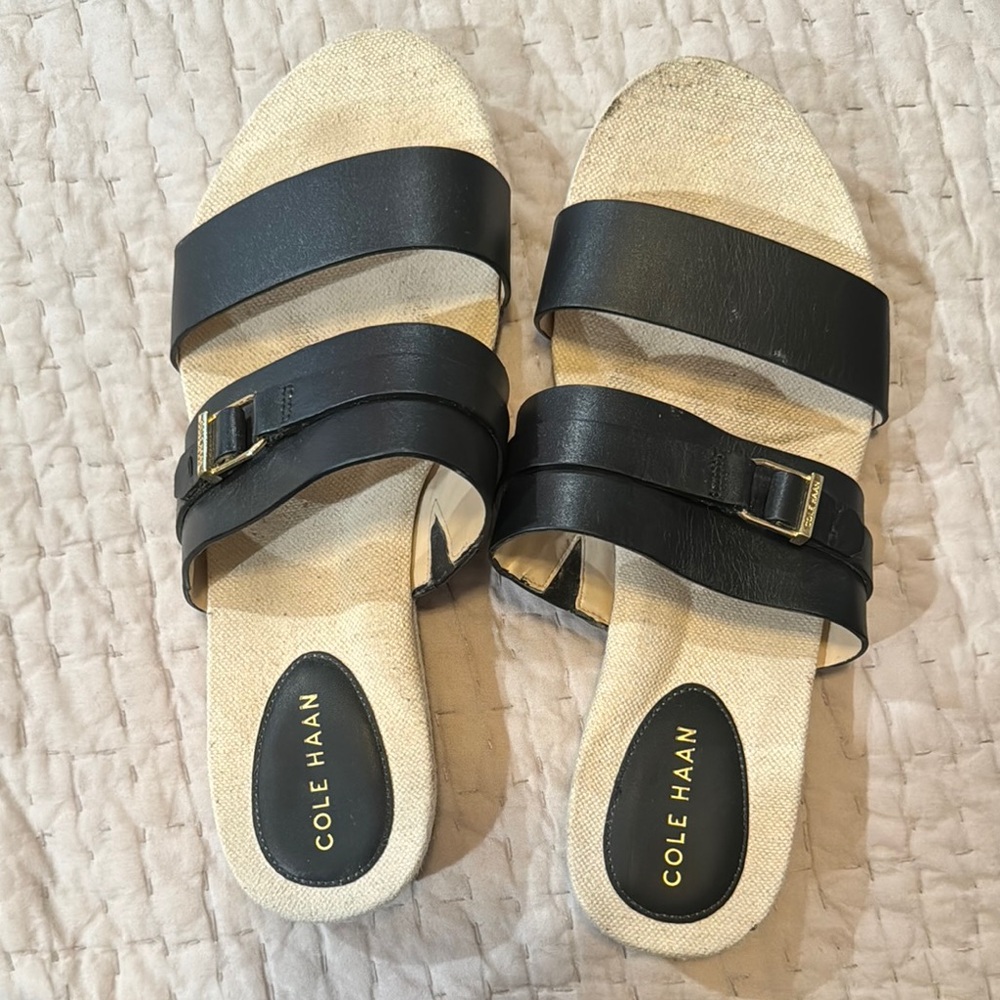 Cole Haan Women's Black Sandals Size 7